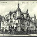 Anonymer Fotograf PC Hannover. Villa v. Hindenburg, Wedekindstr. Bildseite Ecke am Holzgraben